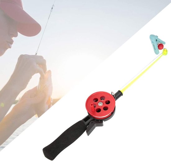 Visgerei Set met 2 Stuks Krab en Garnalen Vissershengels voor IJsvisserij - Klem Accessoires in Diverse Kleuren