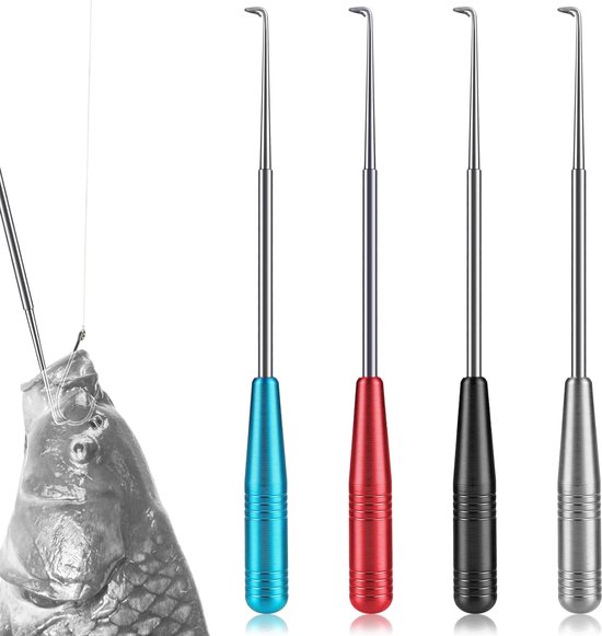 Vishaak Quick Remover Tool - 4 Stuks - Effectieve Haakverwijderaar voor Vissers van Emoazul