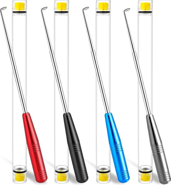 Vishaak verwijderaar - set van 4 - voor het verwijderen van grote en kleine vishaken van Merkloos