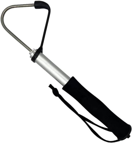 Vishaakverwijderaar - Telescopisch - Aluminium - Roestvrij staal - Vis onthooker - Tool - Push/pull - Haak remover - Snel ontkoppeling - Ondiep water vissen - Zeevissen - Geschikt voor Allecta. van Allecta