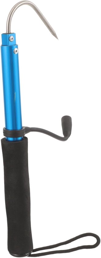 Vishaken - Hengelsport Accessoires – Voor Snoek & Baars – RVS – 28cm-65cm - Perfect voor Wintervissen - Voor de Serieuze Visser - blauw