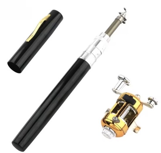 vishengel-mini vishengel-broekzak formaat-super klein met molen-pen formaat