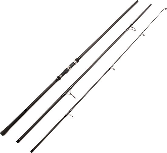 Vishengel - Spinhengel - Werphengel - Karperhengel - Hengel - Vissen - Zwart - 3.6m - CP35-1203 van Merkloos