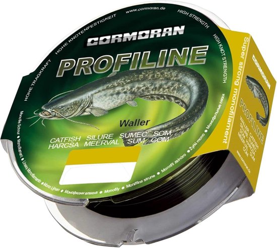 Vislijn Monofilament - Hoofdsnoer - Vissen Op Groot Wild - Hoge Knoopvastheid - 200m 0.50mm - Transparant