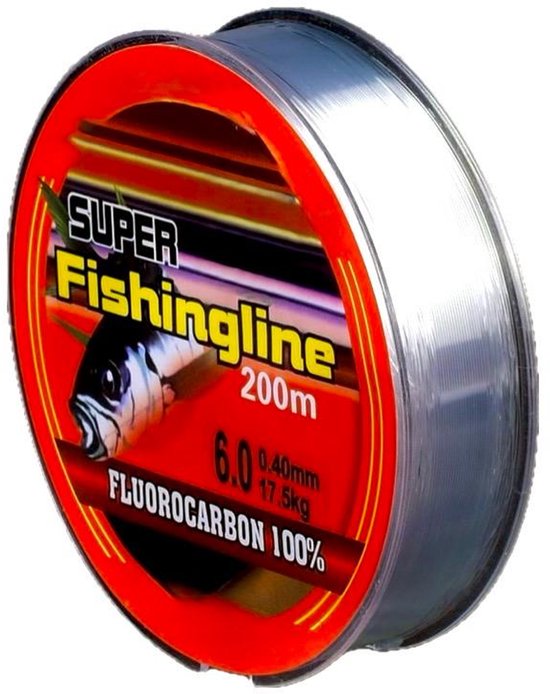Vislijn - Nylon Draad - 0.18 mm - 200 Meter - Extra Sterk – Vissen - Visdraad voor Zoetwater en Zoutwate - Vis Draad - LOUZIR van Merkloos