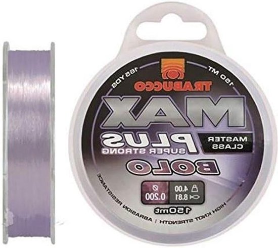 Vislijn Nylon - Visdraad Monofilament - Vissen Hengelsport - Knoopvast Elasticiteit - 0.2 mm 150 m - paars
