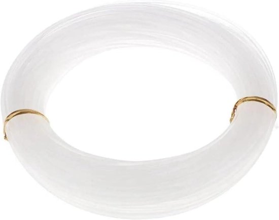 Vislijn Nylon - Visdraad Transparant - Karpervisserij Zee - Extra Dik - 40-60 meter - Transparant