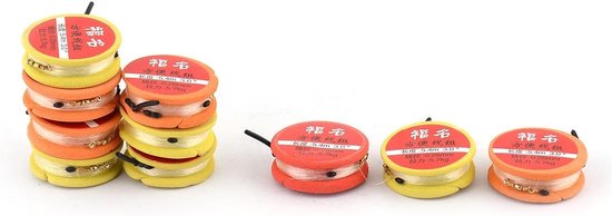 Vislijn Set - Nylon Lijn - Vissen Buiten - Goede Slijtvastheid - 10 Stuks - Meerdere Kleuren