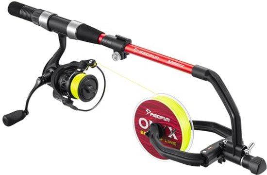 Vislijn Spooler Machine met Afwikkelfunctie - Eenvoudig Vislijn Winden voor Spinhaspel en Casting Haspen van Merkloos