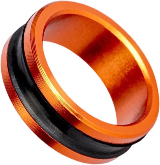 Vislijn Trekker - Visgereedschap Lijn - Vissen Lijn Beheren - Lichtgewicht Aluminium - 8.3 x 7 x 2 cm - Oranje