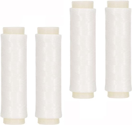 Vislijn van Nylon - Sterk - Zeer sterk - Zacht - 0,15 mm - 200 m - 4 stuks - Geschikt voor Vissen - Groen Model