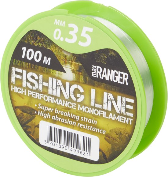 Vislijn - Vislijn Helder - Visdraad - Nylon - 0.35 mm - 100 meter van Mitchell