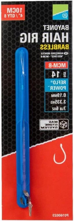 Vislijnen met Haken - Onderlijnen Visgerei - Vissen - Handgeknoopte Kwaliteit - 10cm - Clear