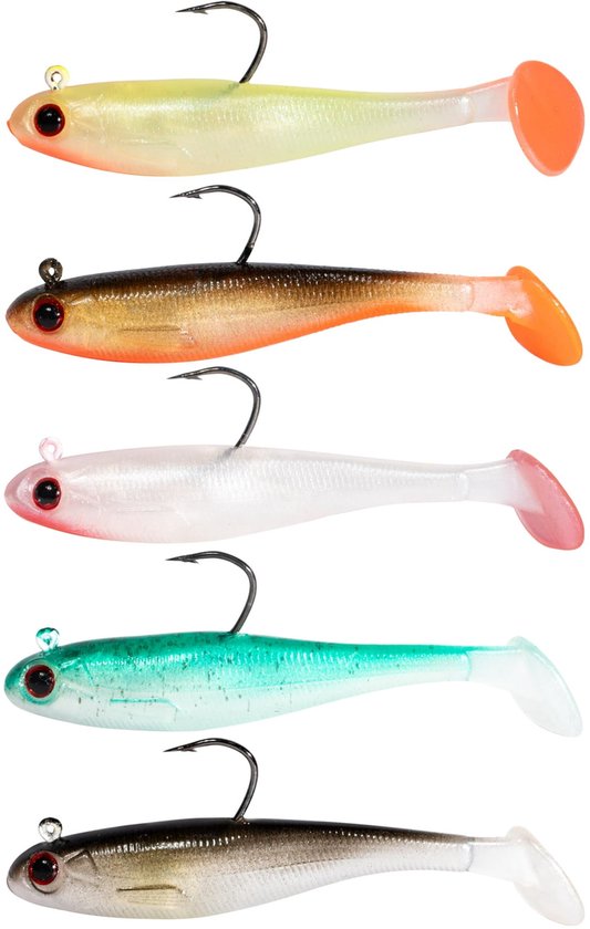 Vislokset - geschikt voor snoekbaars, zeebaars, forel en andere vissen - inclusief zwemmend kunstaas, jigging kunstaas en langzaam zinkend zoet- en zoutwater vissets - een geweldig viscadeau voor mannen.