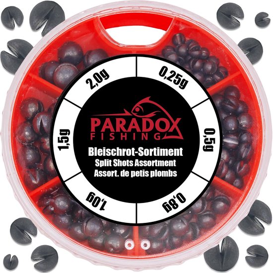 Vislood Set 0.25-2.0g - Precisie Loodjes voor Hengelsport