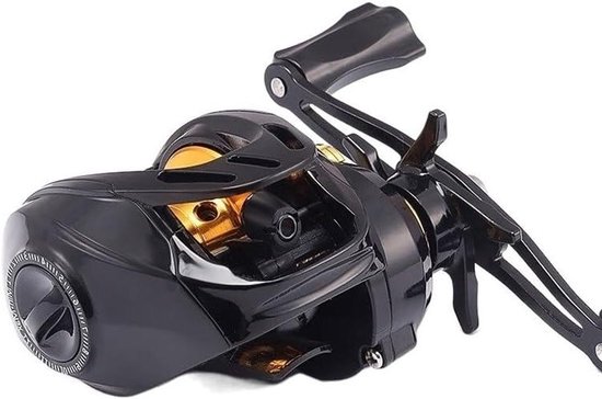 Vismolen - Baitcasting Reel - Vissen - 7.2:1 Gear Ratio - 10KG Drag - Links