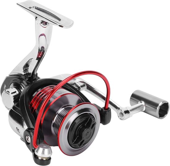 Vismolen - Reel Molen - Vissen - Volledig Metaal - AL2000 - Zwart van Merkloos