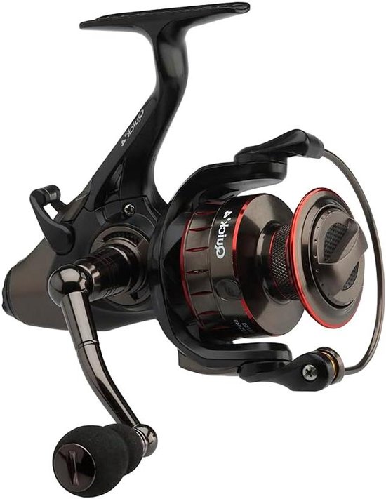 Vismolen - Spinning Reel - Allround Vissen - 6+1 Kogellagers - 6000 - Zwart van Merkloos