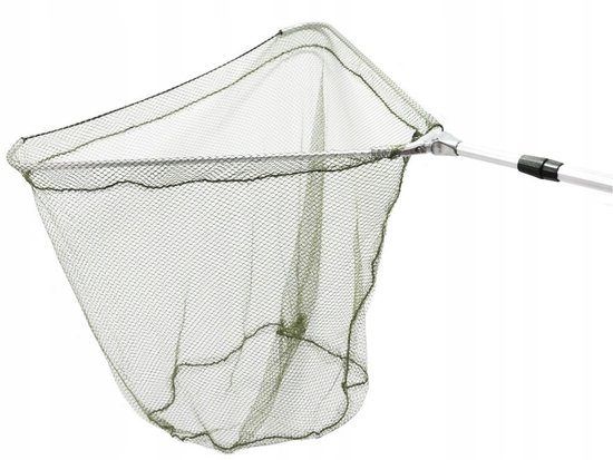 Visnet 1,98m met metalen frame en opklapbaar staal van Kunáxa.
