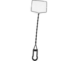 Visnet Aquarium - Schepnet Garnalennet - Aquarium Onderhoud - Zacht voor Vissen - 44.5 cm - Zwart van Merkloos