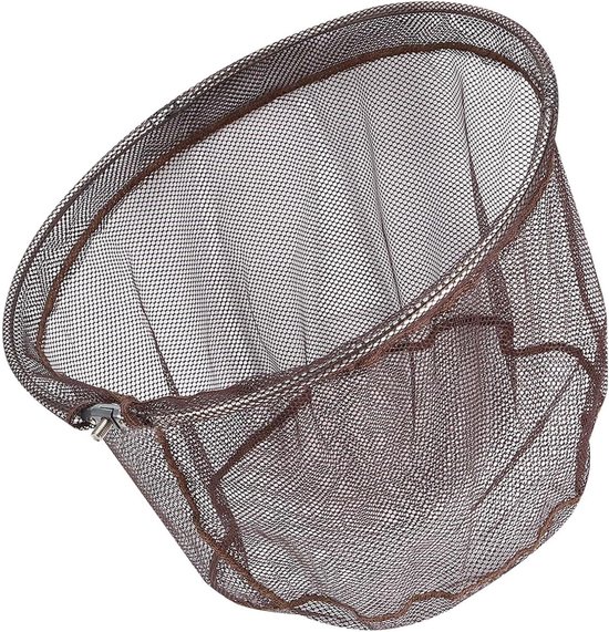 Visnet Hoofd - Schepnet Vangnet - Vissen Vangen - Sneldrogend Gaas - 40 cm Diameter - Zwart