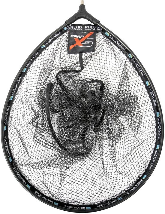 Visnet Hoofd - Schepnet - Vissen - Aluminium Frame - 60 cm - Zwart
