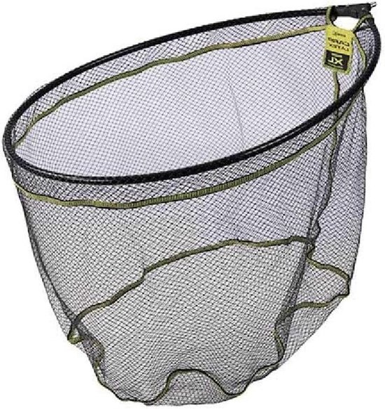 Visnet Latex XL - Schepnet Hengelsport - Vis Vangen - Lichtgewicht Sneldrogend - 60x50cm - Zwart