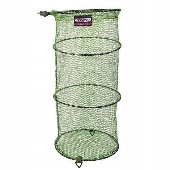 Visnet met steel, 40x150cm, voor vissers