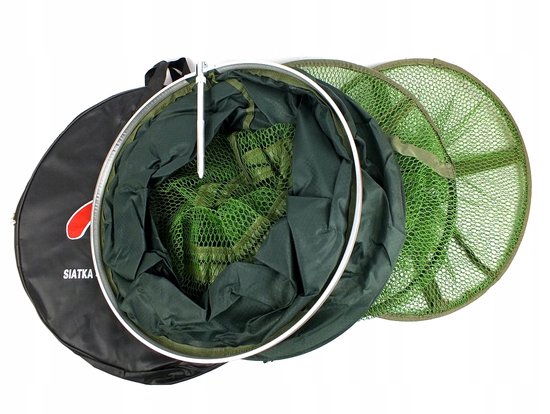 Visnet Rubber 40x250cm met Waterdichte Hoes en Steun