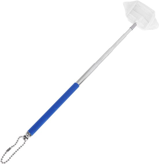 Visnet - Schepnet Aquarium - Vissen Vangen - Uitschuifbare Handgreep - 55 cm - Zilver