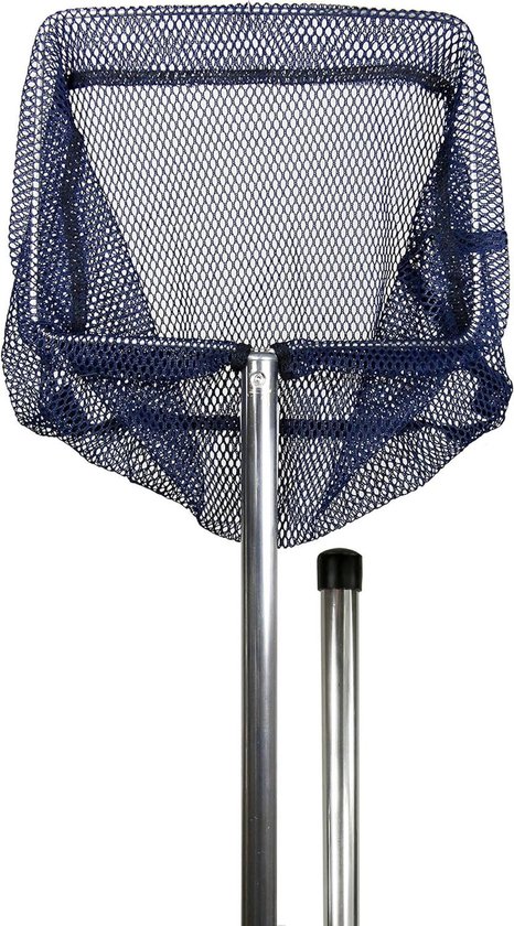 Visnet - Schepnet Handnet - Vissen Garnalen Vangen - Lichtgewicht Ontwerp - 90 cm Handvat - Zwart van Merkloos