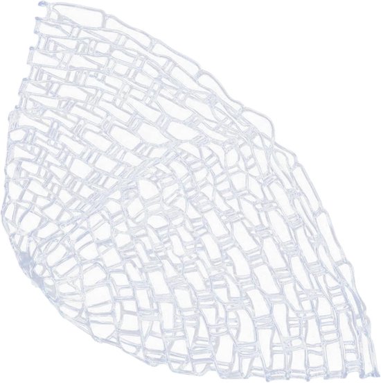 Visnet - Schepnet Landingsnet - Vis Vangen - Zacht Rubber - 120 cm - Transparant