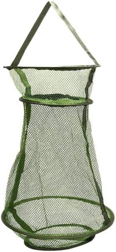 Visnet - Schepnet Rubber - Vissen - Lichtgewicht Ontwerp - 28 x 45 cm - Groen