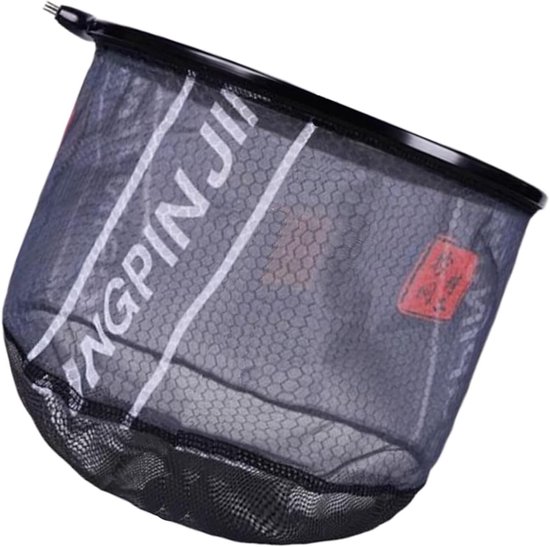 Visnet Schepnet - Vangnet Hengelsport - Vis Vangen - Groot Draagvermogen - 45x45 - Zwart