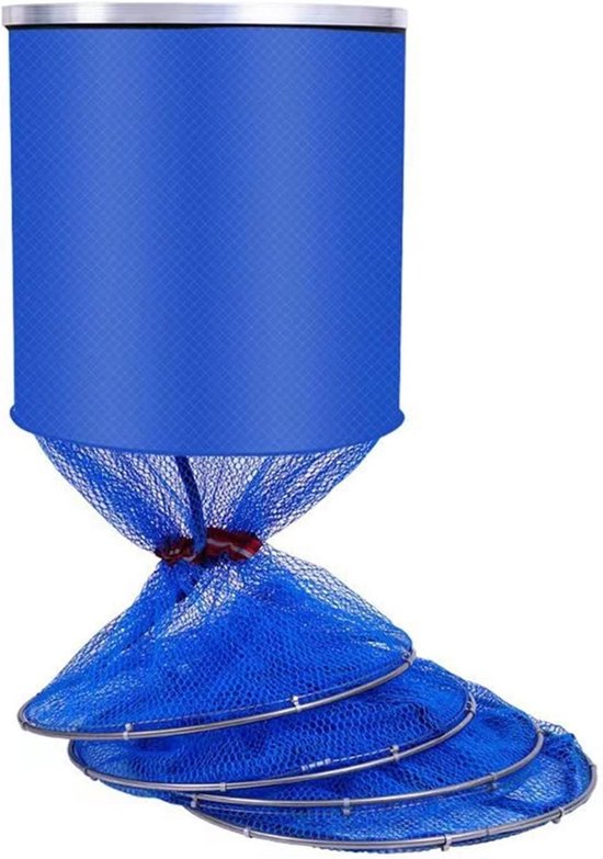 Visnet - Schepnet - Vissen - Handgemaakt - 25x250cm - Zilver