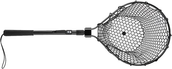 Visnet - Schepnet - Vissen - Sneldrogend gaas - 78 cm - Zwart