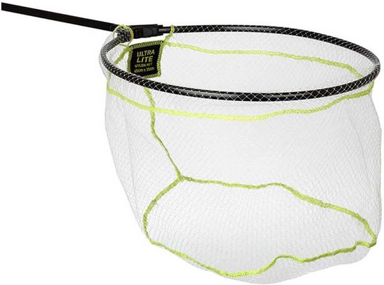 Visnet - Schepnet - Vissen - Ultralicht nylon - 50 x 40 cm - Zwart