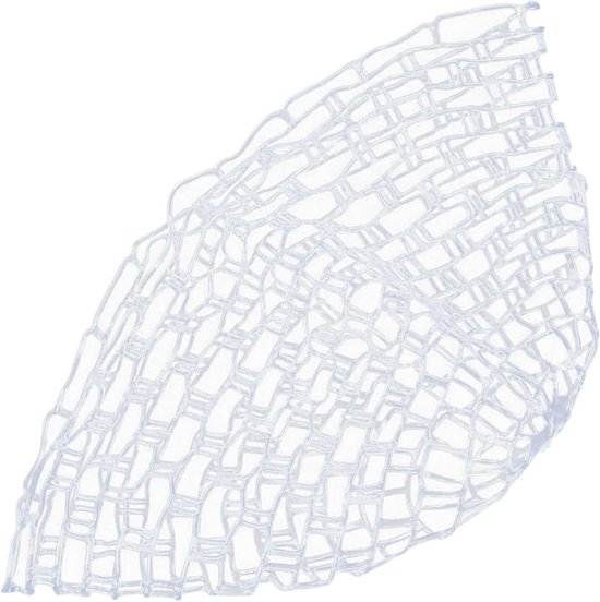 Visnet - Schepnet - Vissen Vangen - Zachte Rubber Bescherming - 120 cm - Transparant