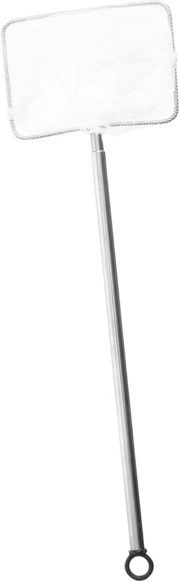 Visnet Set - Schepnet Aquarium - Vissen Vangen - Zacht Gaas Ontwerp - 35cm Lengte - Wit van Merkloos