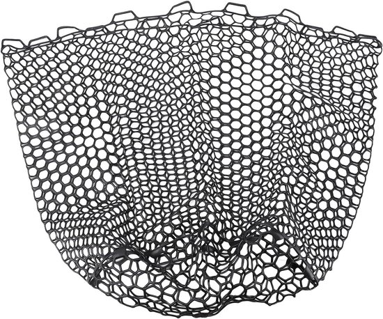 Visnet Vervangingsnet - Schepnet PVC - Vissen Vangen - Verdiept Ontwerp - 79 cm Diep - Zwart van Merkloos