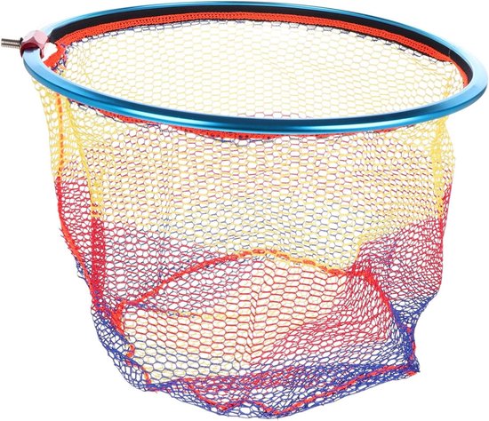 Visnetkop Driehoekig - Schepnet Vangnet - Efficiënt Vissen - Haakbestendig Ontwerp - 36.5x34x34CM - Multicolor