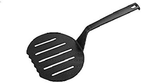 Vispellet-crêpes, polyamide, zwart, 1 stuk