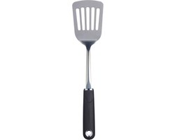 Visschep/spatel met zachte handgreep, roestvrij staal, 35,5 cm
