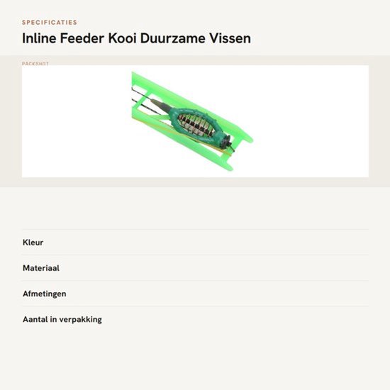 Vissen Feeder Hoge Kwaliteit - Inline Feeder - Aas Kooi - Duurzaam - Lood Sinker - Geschikt voor Karpervissen - Gevlochten Draad/Koolstofstaal - Voederkooi