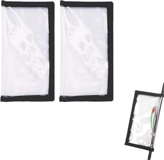 Vissen Lokken Covers - 2 Stuks - Transparant PVC - Bescherming voor Vishaak - ShopVlot