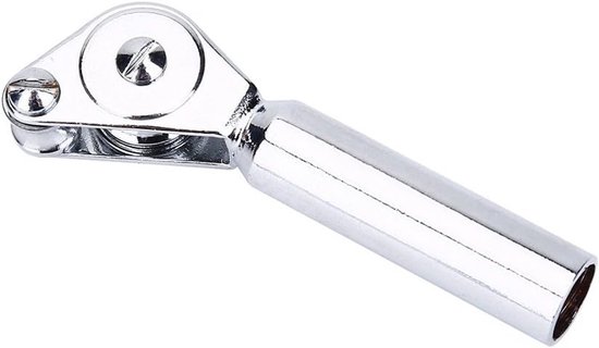 Vissengids voor Hengel, RVS Roller Tip 5/6/7/8mm, Trolling Accessoire voor Zeevissen en Bootvissen