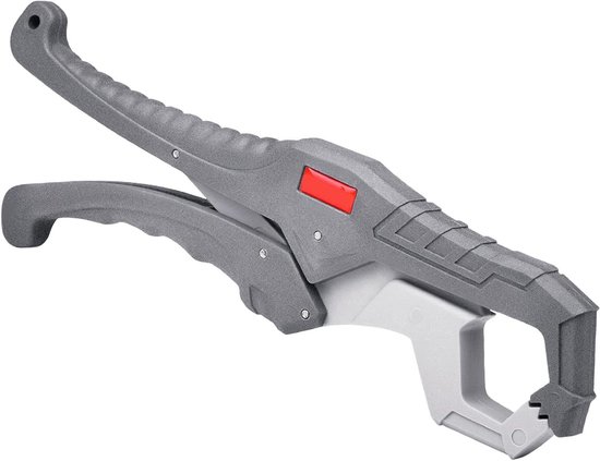 Vissenlipgrijper - Lippenklem Vispincet - Vissen Hanteren - Ongeskade Mond - 24 cm - Grijs van Merkloos