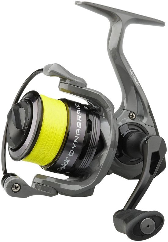 Visser Shimano Spinning Reel - 120m Gevlochten Lijn - Zwart