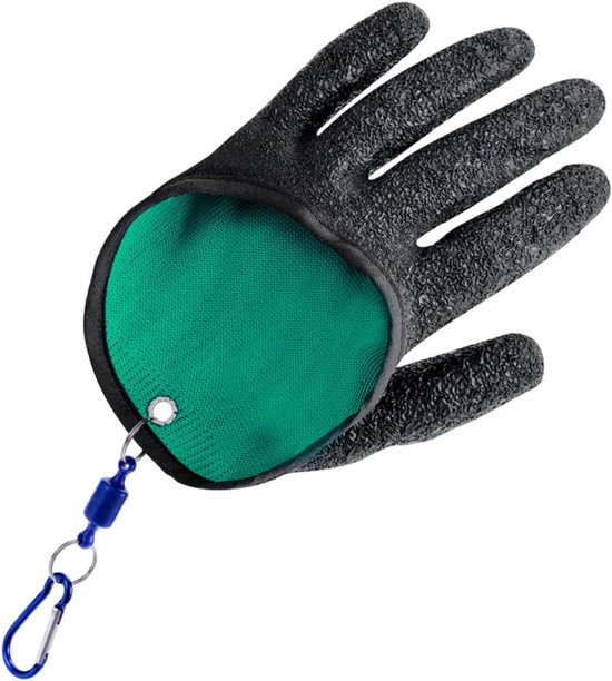 Vissershandschoenen - latex anti-bijten - waterdicht en snijbestendig - perfecte grip voor visbehandeling - SnelShoppen