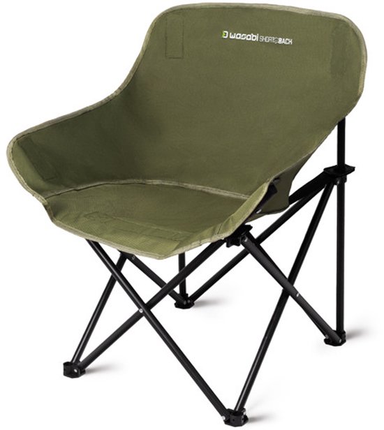 Visstoel - Campingstoel - Delphin - WASABI - SHORTback - Voor outdoor gebruik